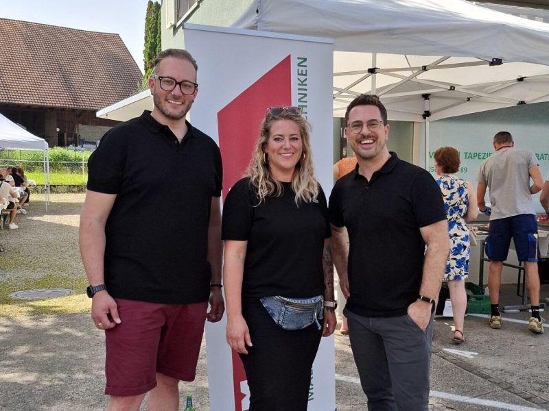 Team der Maler Bieri AG am Partnerevent