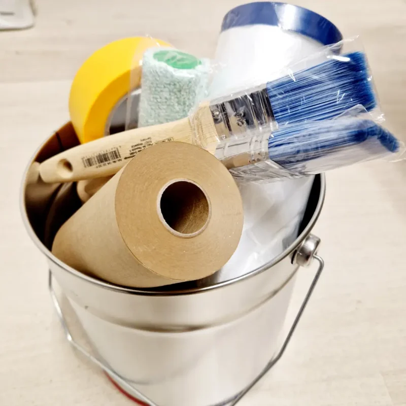 Material und Werkzeug, bereitgestellt von der Maler Bieri AG